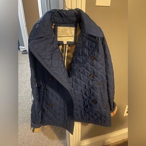 Girls Burberry Quilted Jacket Sz 14Y